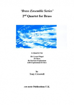 SECOND QUARTET FOR BRASS (score)