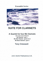 SUITE FOR CLARINETS (score & parts)