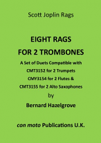 EIGHT RAGS for 2 Trombones