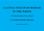 A LITTLE TOUCH OF BOOGIE IN THE WRITE (score & parts)
