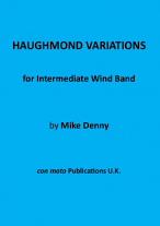 HAUGHMOND VARIATIONS WIND BAND (score)