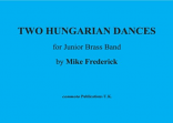 TWO HUNGARIAN DANCES (score)