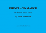 RHINELAND MARCH (score & parts)