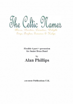 CELTIC NAMES A-H for Brass Band (score & parts)