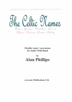 CELTIC NAMES I-P for Wind Band (score & parts)