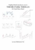THEME PARK THRILLS for Brass Band (score & parts)