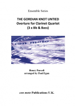THE GORDIAN KNOT for Clarinet Quartet