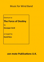 OVERTURE TO THE FORCE OF DESTINY (score)