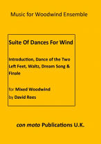 SUITE OF DANCES FOR WIND (score & parts)