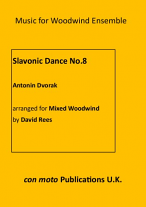 SLAVONIC DANCE No.8 (score & parts)