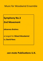 SYMPHONY No.3 2nd MOVEMENT (score & parts)