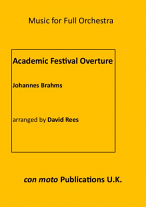 ACADEMIC FESTIVAL OVERTURE (score)