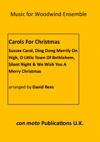 CAROLS FOR CHRISTMAS (score & parts)