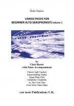 VARIED PIECES for Beginner Alto Saxophonists Volume 1