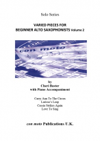VARIED PIECES for Beginner Alto Saxophonists Volume 2