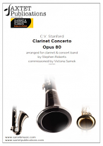 CLARINET CONCERTO Op.80 (B4 conductor's score)