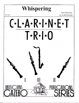 WHISPERING score & parts