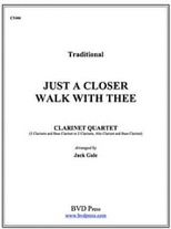 JUST A CLOSER WALK WITH THEE (score & parts)