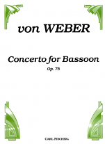 BASSOON CONCERTO in F major, Op.75