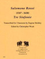 TRE SINFONIE