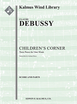 CHILDREN'S CORNER Three Pieces score & parts