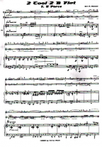 2 COOL 2 B FLAT (piano score & parts)