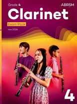 CLARINET EXAM PACK from 2026 Grade 4