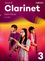 CLARINET EXAM PIECES from 2026 Grade 3