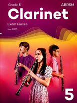 CLARINET EXAM PIECES from 2026 Grade 5
