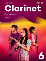 CLARINET EXAM PIECES from 2026 Grade 6