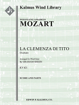 OVERTURE 'LA CLEMENZA DI TITO' (score & parts)