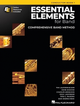 ESSENTIAL ELEMENTS for Band -  Conductor Book 1 + Online Resources