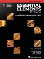 ESSENTIAL ELEMENTS for Band -  Conductor Book 2 + Online Resources