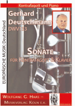 SONATA for Contrabassoon & Piano DWV133