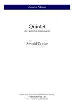 QUINTET (score & parts)