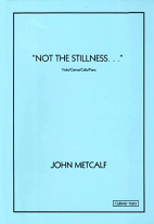 NOT THE STILLNESS