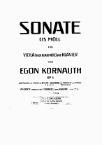 SONATA in c sharp minor