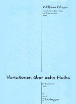 VARIATIONS ON TEN HAIKU