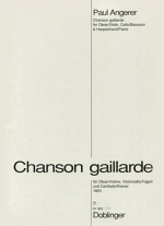 CHANSON GALLIARDE