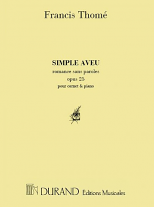 SIMPLE AVEU Op.25