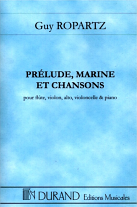 PRELUDE, MARINE & CHANSONS set of parts
