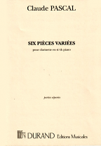 SIX PIECES VARIEES