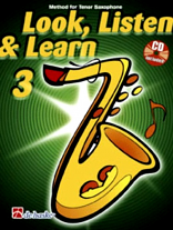 LOOK, LISTEN & LEARN Book 3 Tenor Saxophone
