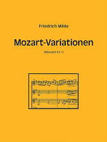 MOZART VARIATIONS KV.1  (score & parts)
