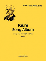 FAURE SONG ALBUM Book 1