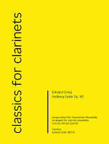 HOLBERG SUITE Op.40 (score)