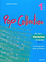POP COLLECTION - 62 PERFORMANCE PIECES FOR CLARINET(S) Book 1