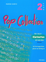 POP COLLECTION - 62 PERFORMANCE PIECES FOR CLARINET(S) Book 2