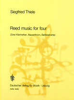 REED MUSIC FOR FOUR (score & parts)