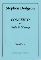 CONCERTO FOR FLUTE & STRINGS solo flute part